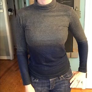 Gray/Blue Ombré Turtleneck - Insane Soft